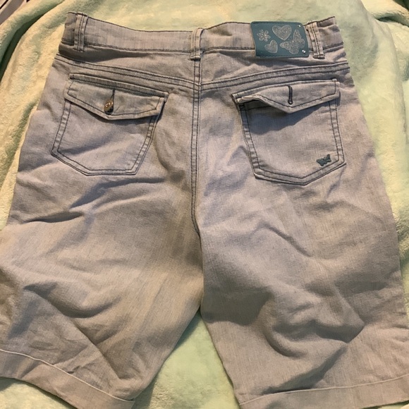 Girls Jean Shorts - Picture 2 of 7